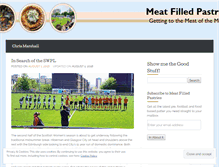 Tablet Screenshot of meatfilledpastries.com